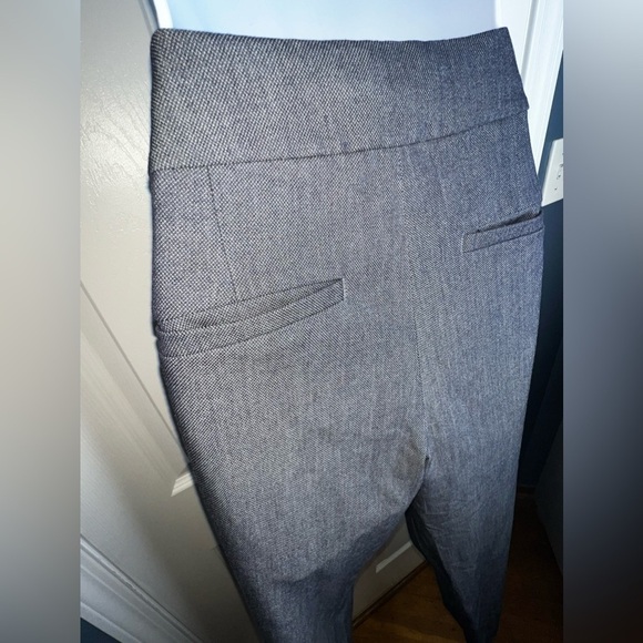 Loft Women’s Size 4 Blue Dot Marisa Trouser Dress Pants Flat Straight Leg S - Picture 8 of 14